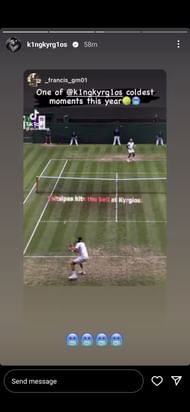 Nick Kyrgios and Stefanos tsitsipas